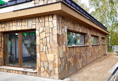 Плитняк кора дерева для фасада купить в Уфе