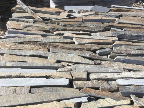 Горбушка златолит мультиколор для облицовки купить в Уфе