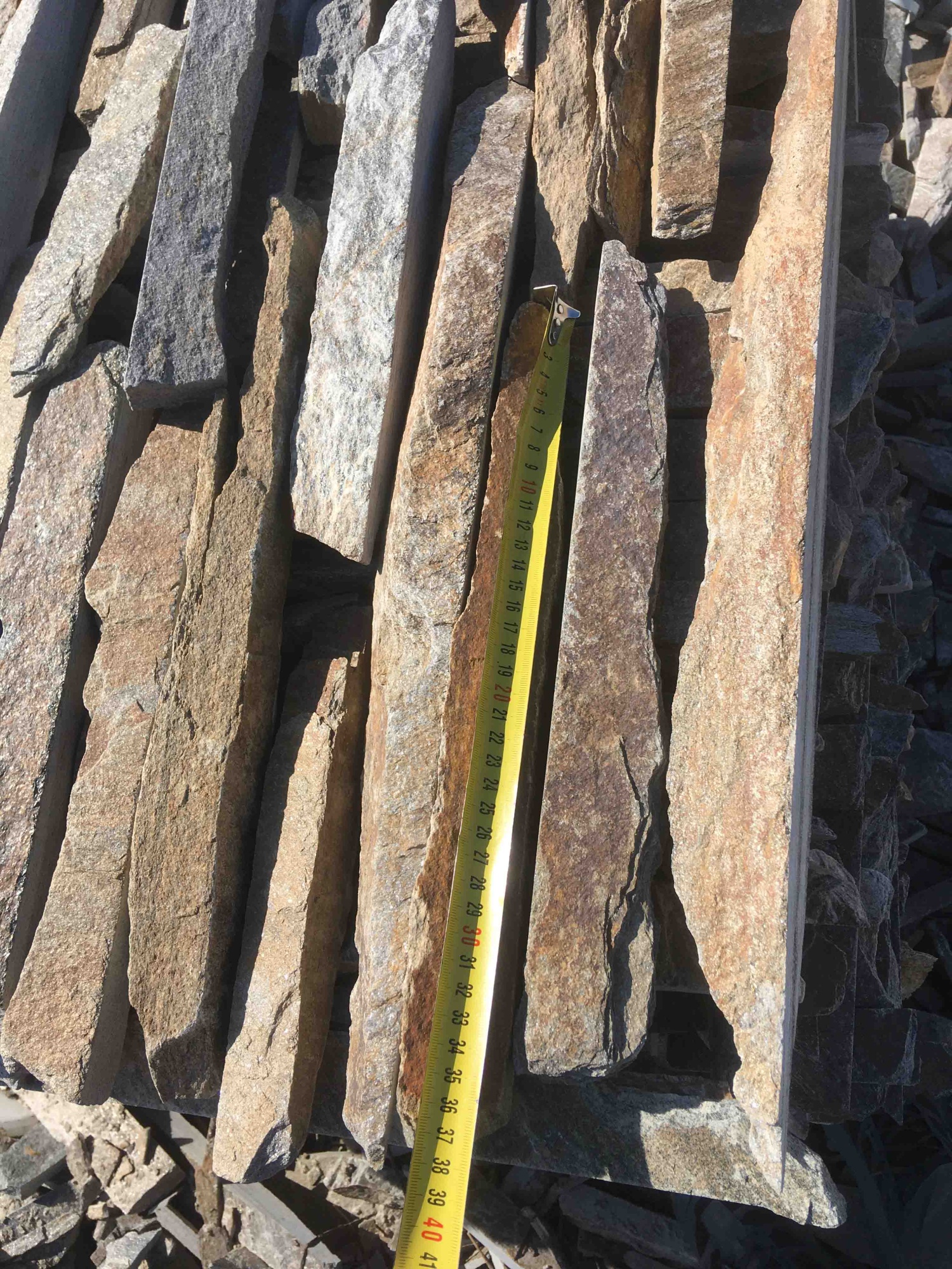 Горбушка златолит мультиколор для облицовки купить в Уфе