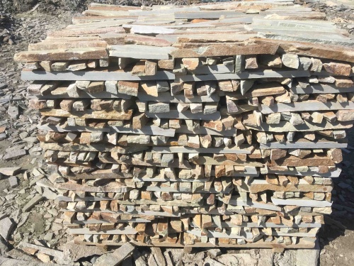 Горбушка златолит золотистый для облицовки купить в Уфе