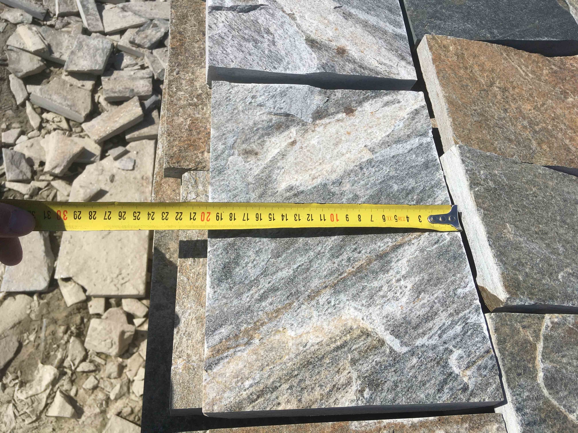 Плитка пилёная златолит Уральский для фасада купить в Уфе