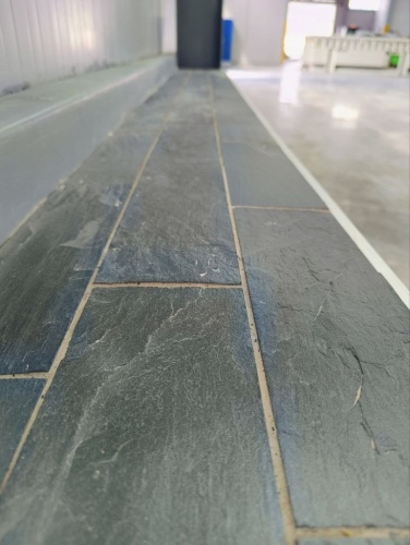 Плитка чёрная из натурального камня фасадная 30 см * 5 см, толщина 7 мм -30 мм купить в Уфе