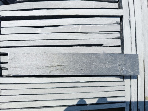 Плитка чёрная из натурального камня фасадная 30 см * 5 см, толщина 7 мм -30 мм купить в Уфе